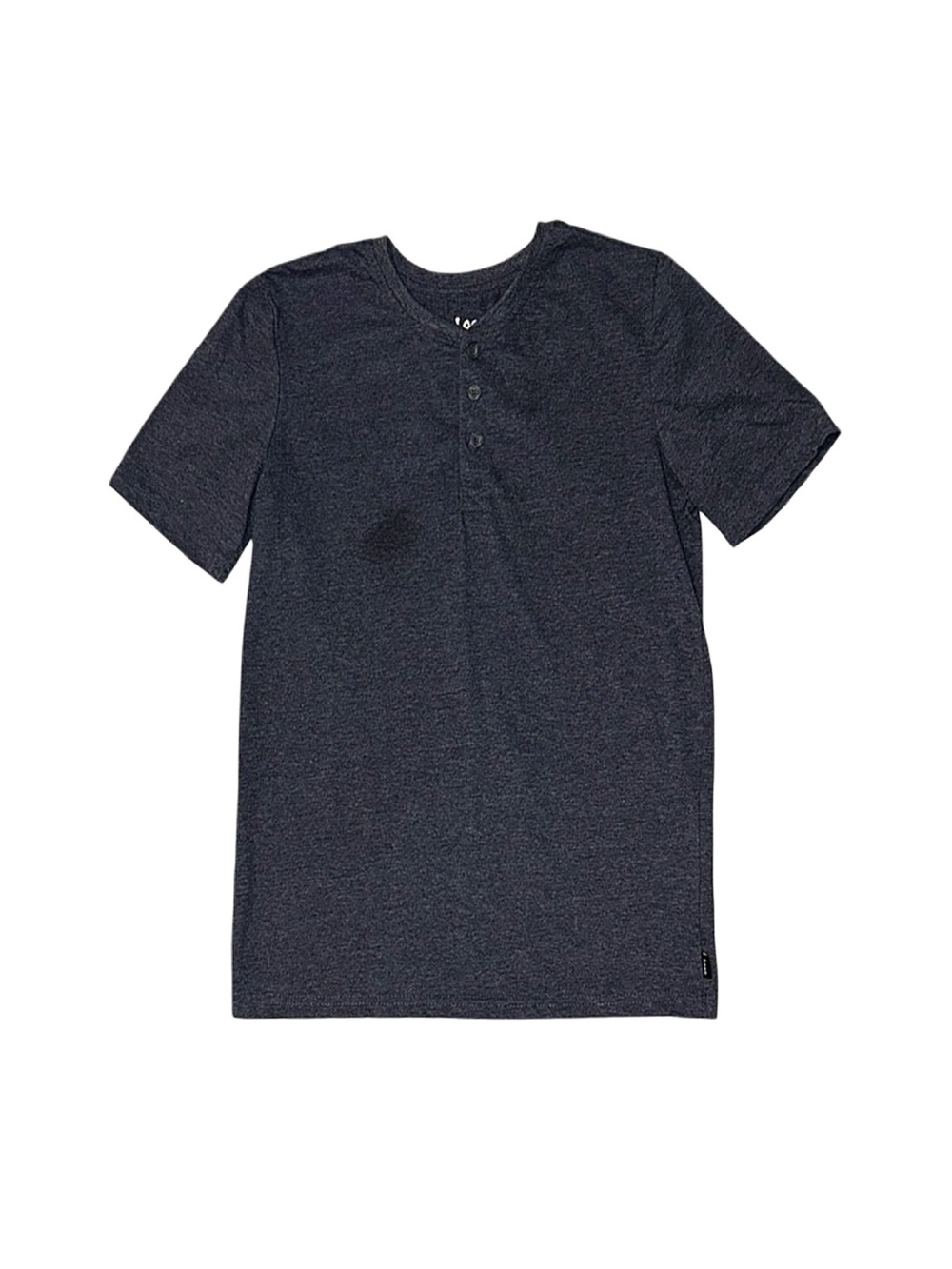 LEE Boy's Dark Blue Short Sleeve Shirt Size Large 14/16